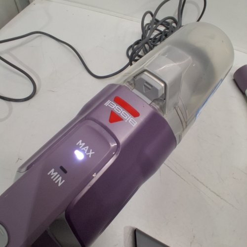 BISSELL POWERCLEAN CORDED PET HAIR STICK VACUUM CLEANER WITH 25FT CORD - PURPLE/GREY (MODEL: 4221C) image 2