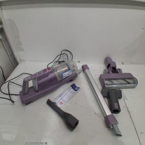 BISSELL POWERCLEAN CORDED PET HAIR STICK VACUUM CLEANER WITH 25FT CORD - PURPLE/GREY (MODEL: 4221C) image 3