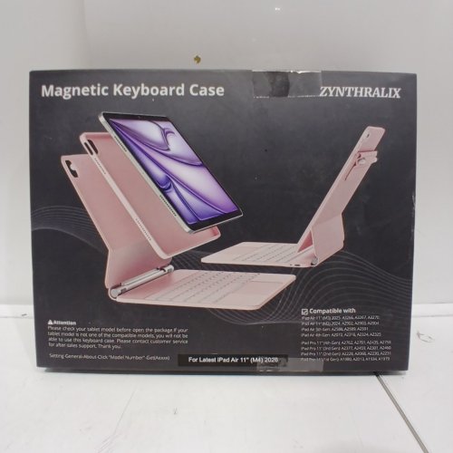 ZYNTHRALIX MAGNETIC KEYBOARD CASE FOR IPAD AIR 11" ( M4 2026 ) - WHITE image 4