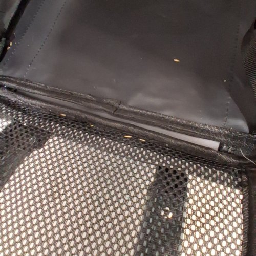 UNBRANDED PET CART CARRIER WITH WHEELS - GREY/BLUE image 4