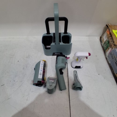 SHARK STAINFORCE CORDLESS HANDHELD CARPET/UPHOLSTERY STAIN CLEANER - (MODEL: HX101C) image 2