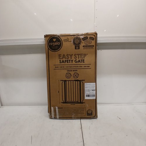 REGALO EASY STEP SAFETY GATE - 29"- 38.5" - WHITE (MODEL : 1160-DS) image 5