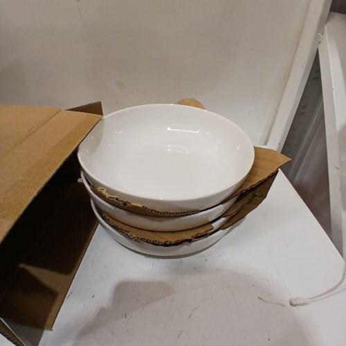 16PC HOME INSPIRATION BY SAFDIE & CO. PORCELAIN DINNERWARE SET - OFF WHITE (MODEL: 1969706) image 5