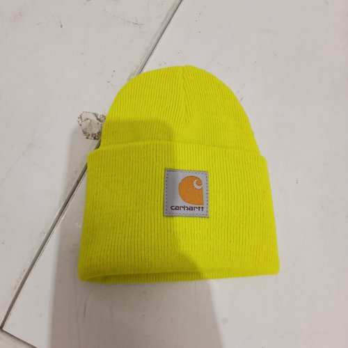 TODDLER'S CARHARTT ACRYLIC WATCH HAT -ONE SIZE FITS MOST- BRIGHT LIME image 2