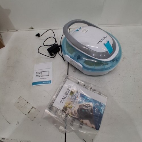 TALOSBO CORDLESS ROBOTIC POOL CLEANER - WHITE BLUE (MODEL: S2) image 3