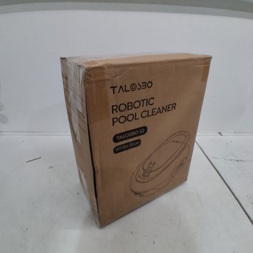 TALOSBO CORDLESS ROBOTIC POOL CLEANER - WHITE BLUE (MODEL: S2) image 7