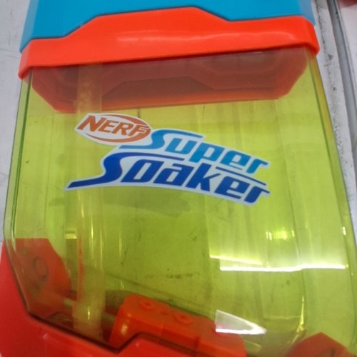 NERF SUPER SOAKER DUNK-FILL WATER BLASTER - 10 FL OZ TANK - BLUE/ORANGE image 2