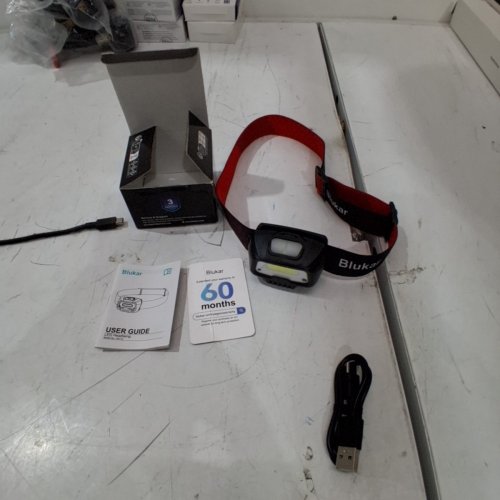BLUKAR LED HEADLAMP - BLACK AND RED (MODEL: K9112) image 3
