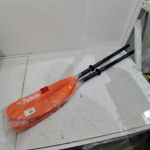PELICAN STANDARD ALUMINUM KAYAK PADDLE - 86" - BLACK/ORANGE (MODEL: PS1967) image 2