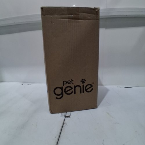 PET GENIE DOG WASTE ODOR CONTROL DISPOSAL PAIL - 18.5" - GREY (MODEL: ‎I000824) image 6