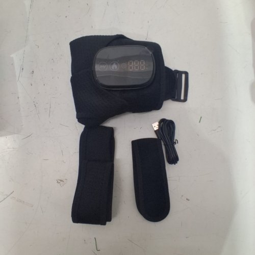 CORDLESS HEATING MASSAGE SHOULDER PAD - 3 HEAT AND VIBRATION LEVELS - BLACK (MODEL: 102359)) image 3