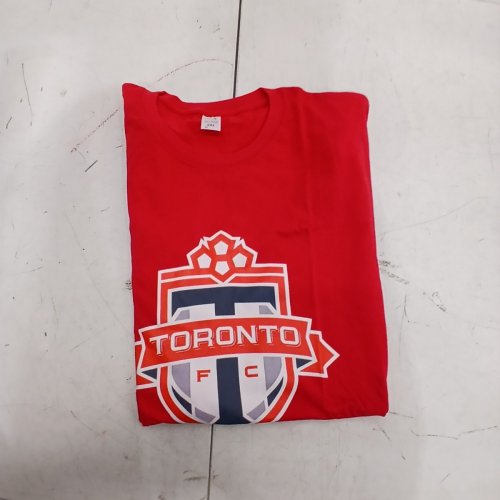 MENS TORONTO F C SOCCER T SHIRT- 2XL - RED image 3