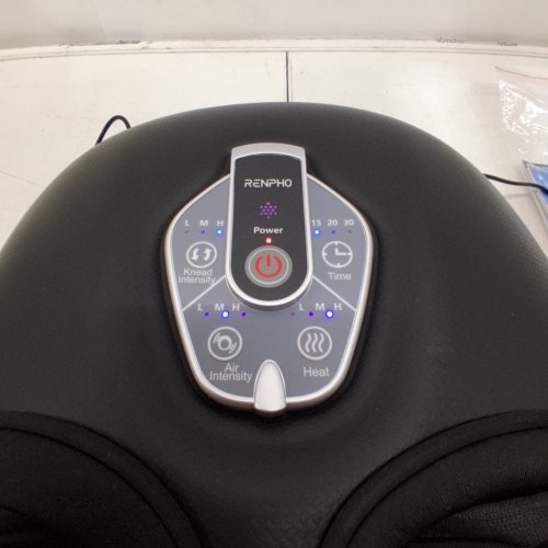 COMFIER SHIATSU FOOT MASSAGER WITH HEAT, VIBRATION, ROLLING FEET MASSAGER - BLACK (MODEL : R-D003R) image 2