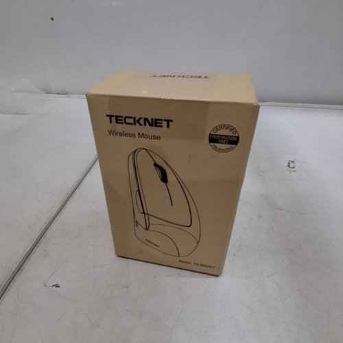 TECKNET RECHARGABLE WIRELESS ERGONOMIC BLUETOOTH VERTICAL MOUSE - BLACK - (MODEL:TK-MS007) image 5
