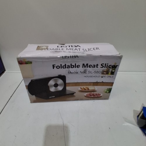 OSTBA FOLDABLE MEAT SLICER - 150W, 120 V - BLACK (MODEL: SL-5801D12B) image 6