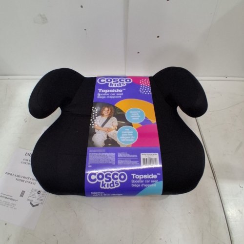 COSCO KIDS TOPSIDE CAR REAR BOOSTER SEAT - 15" WIDE - BLACK (MODEL: 22976C-BLK6) image 3