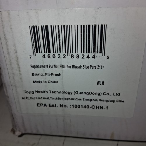 BLUEAIR REPLACEMENT FILTER FOR BLUE PURE 211+ image 5
