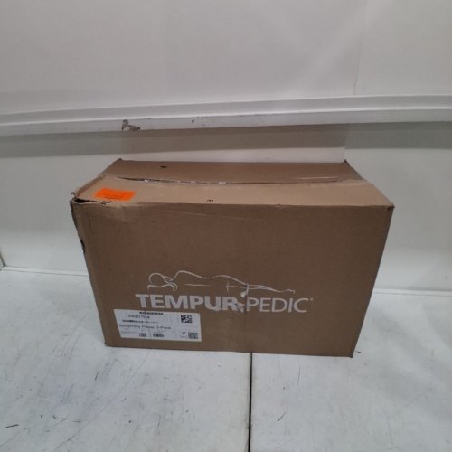 2PK TEMPUR-PEDIC TEMPUR-SYMPHONY MEMORY FOAM BED PILLOW - STANDARD - WHITE (MODEL: 154901P4) image 3