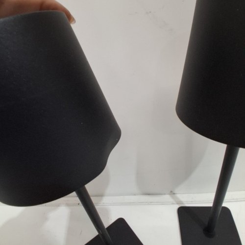 LUTABUO TOUCH SENSOR LED BEDSIDE TABLE LAMP - BLACK image 4