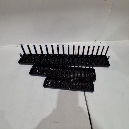 3PC METRIC SOCKET TRAY SET - BLACK (ITEM: 11075) image 2