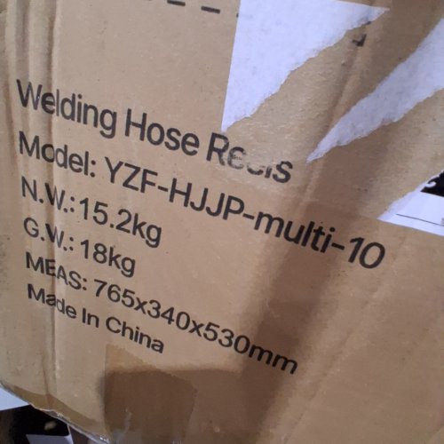 HEAVY DUTY DOUBLE WELDING CABLE REEL WITH LOCKIG PIN - 150FT 1/10 OR 125FT 2/10 TABLE - BLACK (MODEL:YZF-HJJP-MULTI-10) image 2