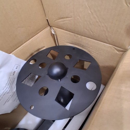 HEAVY DUTY DOUBLE WELDING CABLE REEL WITH LOCKIG PIN - 150FT 1/10 OR 125FT 2/10 TABLE - BLACK (MODEL:YZF-HJJP-MULTI-10) image 4