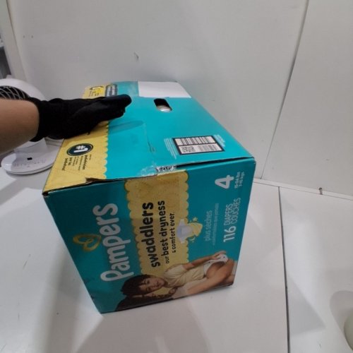 116PK PAMPERS SWADDLERS DIAPERS - SIZE 4 image 2