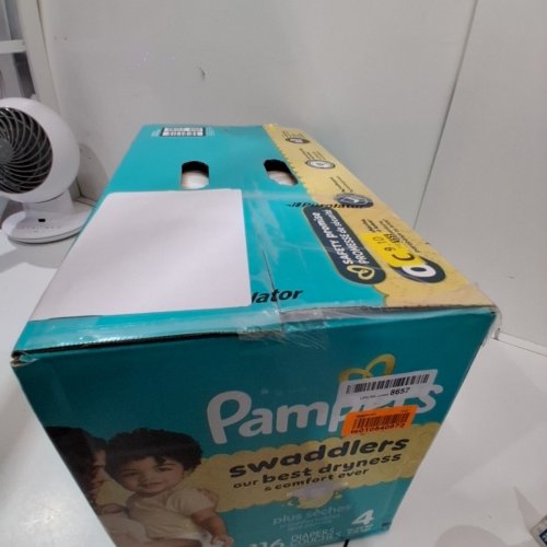 116PK PAMPERS SWADDLERS DIAPERS - SIZE 4 image 3