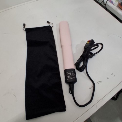 SUPGALIY 2-IN-1 WET TO DRY HAIR DRYER AND STRAIGHTENER WITH HIGH-SPEED AIRFLOW - 2" - PINK (MODEL: EF088) image 3