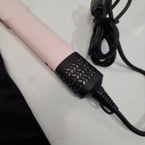 SUPGALIY 2-IN-1 WET TO DRY HAIR DRYER AND STRAIGHTENER WITH HIGH-SPEED AIRFLOW - 2" - PINK (MODEL: EF088) image 4