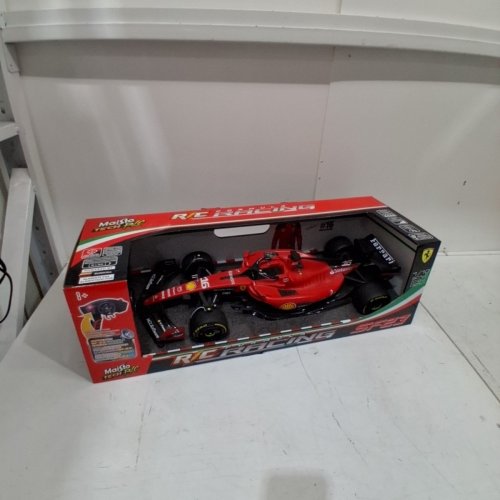 MAISTO TECH SF.23 FORMULA 1 ONE CHARLES LECLERC #16 FERRARI RC CAR - 1:10 SCALE - BLACK AND RED (MODEL: 1739888) image 3