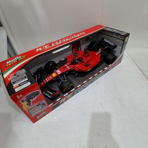 MAISTO TECH SF.23 FORMULA 1 ONE CHARLES LECLERC #16 FERRARI RC CAR - 1:10 SCALE - BLACK AND RED (MODEL: 1739888) image 5