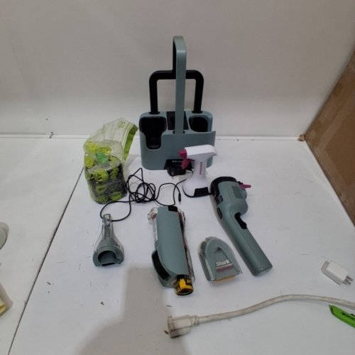 SHARK STAINFORCE CORDLESS HANDHELD CARPET/UPHOLSTERY STAIN CLEANER - (MODEL: HX101C) image 3