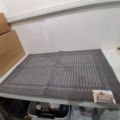 DETAILS COLLECTION ACCENT RUG - 35" X 40" - GREY (MODEL: 2096341) image 2