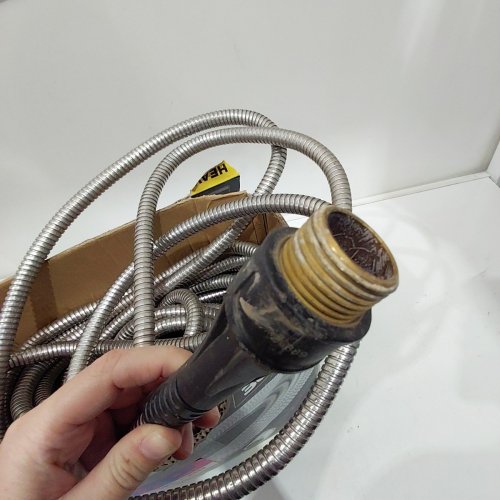 BIONIC STEEL STAINLESS STEEL METAL GARDEN HOSE - LIGHTWEIGHT, KINK-FREE, DURABLE AND EASY TO USE METAL HOSE - 100FT image 3