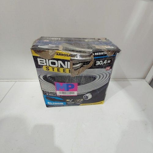 BIONIC STEEL STAINLESS STEEL METAL GARDEN HOSE - LIGHTWEIGHT, KINK-FREE, DURABLE AND EASY TO USE METAL HOSE - 100FT image 4