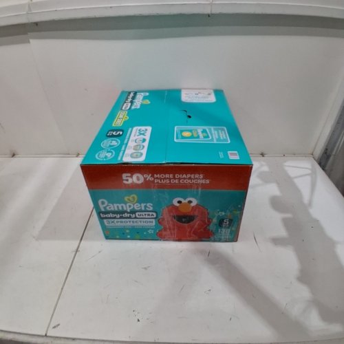 139PK PAMPERS BABY DRY ULTRA DIAPERS - SIZE 4 - ELMO SESAME STREET image 3