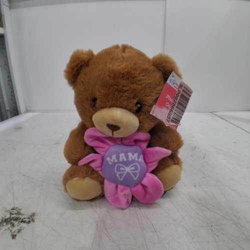 WAY TO CELEBRATE! MAMA PLUSH TEDDY BEAR - 9" - BROWN image 2