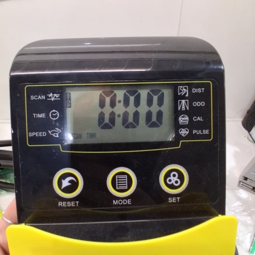 POOBOO FOLDING EXERCISE BIKE INDOOR CYCLING BIKE STATIONARY MAGNETIC X BIKE - YELLOW (MODEL: X630M3) image 2