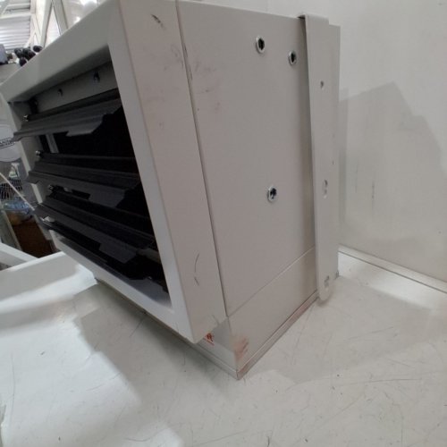 VEVOR DIGITAL FAN-FORCED CEILING MOUNT SHOP/GARAGE HEATER W/ REMOTE CONTROL & OVERHEAT PROTECTION, 5000W - 11" X 13" - WHITE - (MODEL: BGP2102-50R) image 4