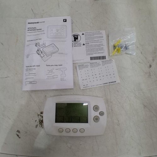 HONEYWELL HOME 5-1-1 DAY SCHEDULINGT4 PROGRAMMABLE THERMOSTAT - GREY/WHITE (MODEL: RTH7460D) image 2