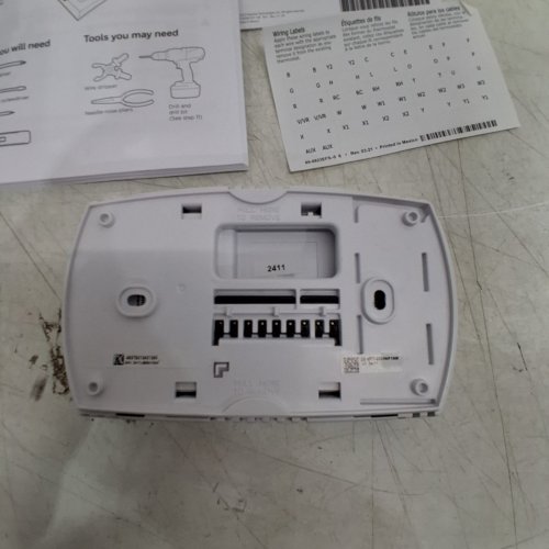 HONEYWELL HOME 5-1-1 DAY SCHEDULINGT4 PROGRAMMABLE THERMOSTAT - GREY/WHITE (MODEL: RTH7460D) image 4