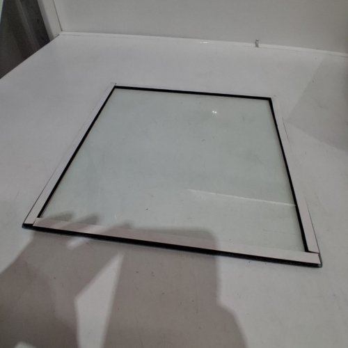 ACTIVAR SAFETY-RATED TEMPERED GLAZING GLASS WITH TAPE - 11" X 11" X 1/4" - CLEAR image 3