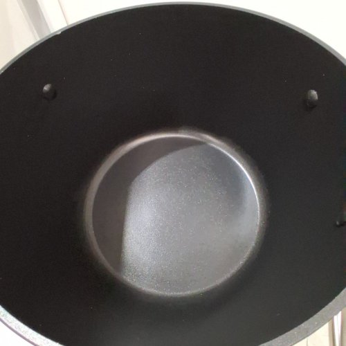 KITCHENAID NONSTICK STOCKPOT WITH LID - 8 QT / 7.6 L - BLACK image 3