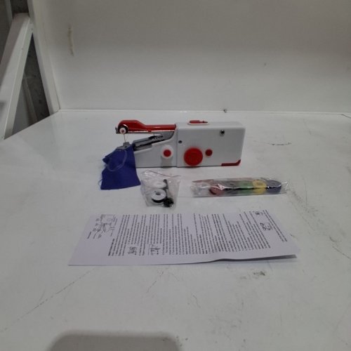 CHENSHENG HANDHELD SEWING MACHINE - WHITE/RED image 3