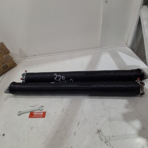 2PC VEVOR GARAGE DOOR TORSION SPRINGS- 24" - BLACK (MODEL: ‎207-2-24) image 2