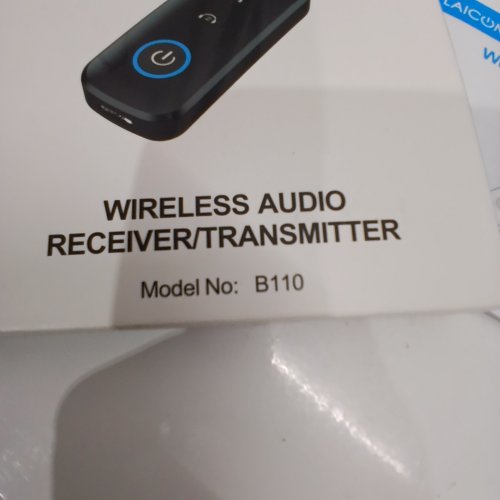 LAICOMEIN PRO BLUETOOTH WIRELESS AUDIO RECEIVER/TRANSMITTER - BLACK (MODEL: B110) image 2