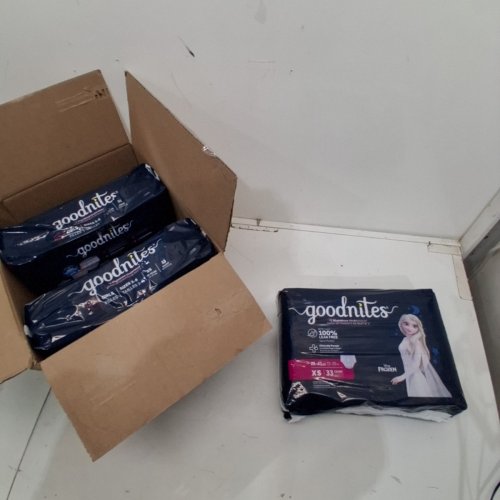 99PK GOODNITES GIRLS' NIGHTTIME UNDERWEAR- EXTRA SMALL (28-43 LBS) image 2
