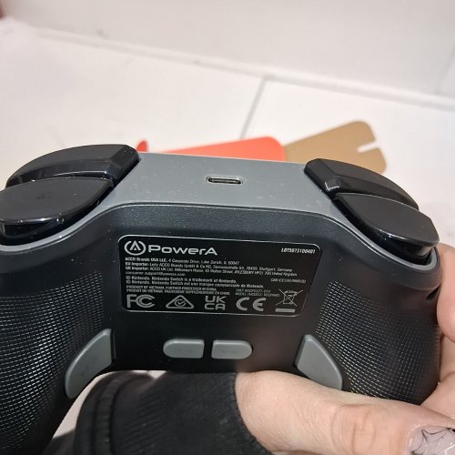 POWERA WIRED SUPER MARIO NINTENDO SWITCH CONTROLLER - TEAL, WHITE, AND BLACK (MODEL: NSGPAWD) image 3