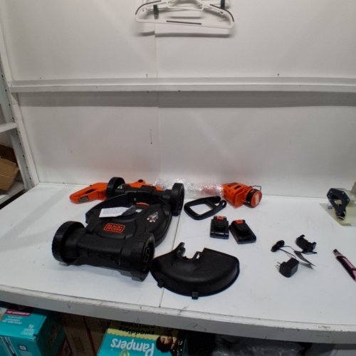 BLACK + DECKER 12" ELECTRIC 3-IN-1 TRIMMER/EDGER AND MOWER, 6.5-AMP (MODEL: MTE912) image 2